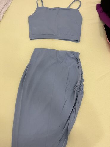 kompleti sako i pantalone za punije: One size, Jednobojni, bоја - Tirkizna
