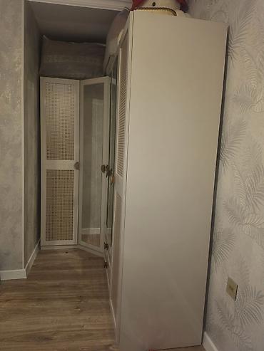 kunc divanl: İşlənmiş, 5 qapı, Güzgülü, Boz, Taxta, Açılan, Künc dolab — 3