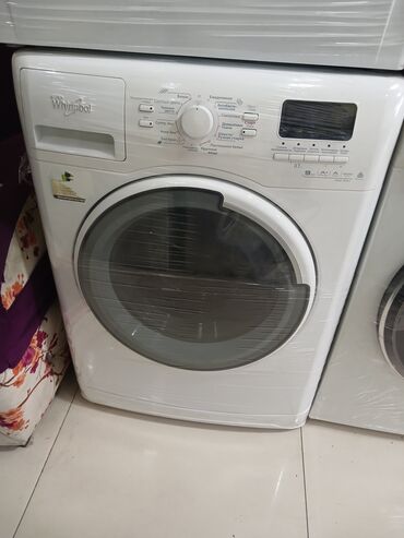 kreditle masinlar 2021: Paltaryuyan maşın Whirlpool, 9 kq, İşlənmiş, Avtomat, Qurutma var, Kredit yoxdur, Ödənişli çatdırılma
