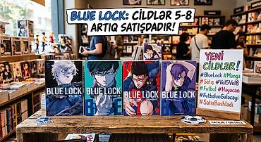oyun diskleri: Blue Lock manga – yeni cildlər 5–8! - Şonen futbol temalı manga — 1