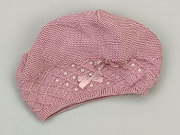 różowa czapka dla dziewczynki: Czapka, stan - Bardzo dobry