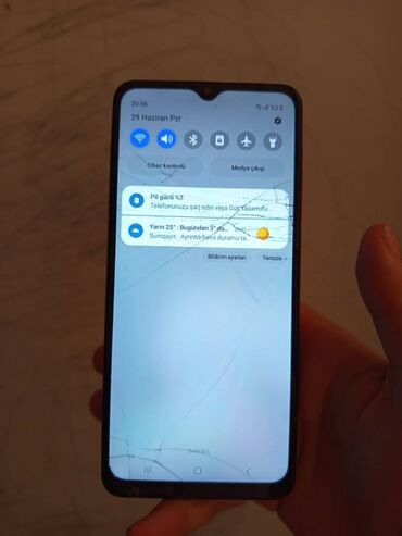 samsunk a51: Samsung Galaxy A12, 64 ГБ, цвет - Красный, Отпечаток пальца