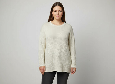 gruby t shirty: Women`s knitwear, size 2XL