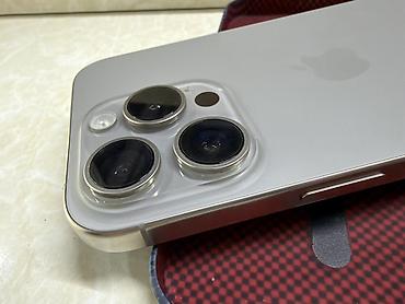 iphone 17 pro 512: IPhone 15 Pro, Б/у, 128 ГБ, Серебристый, Чехол, 80 % — 2
