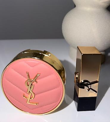 fendi canta: Yves Saint Laurent (YSL) makiyaj dəsti İkisi birgə 43 - YSL logo — 1