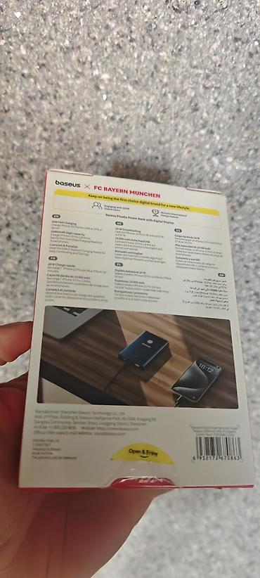 xiaomi pad se: Powerbank Baseus, 10000 mAh, Yeni — 5