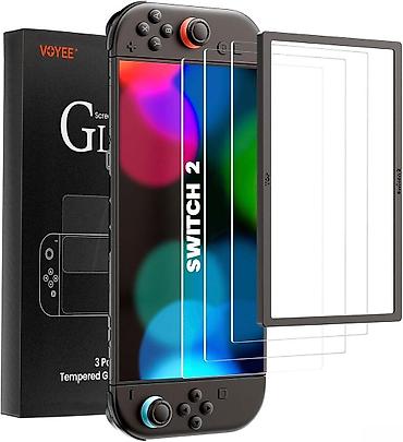 ikinci el nintendo switch 2: Nintendo Switch 2 üçün Qoruyucu şüşə Nintendo switch 2 üçün ekran — 1