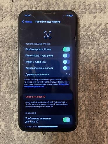 redmi not 4x: IPhone X 64GB Black / Face ID работает / АКБ 100% Цена: 10 000 сом — 4