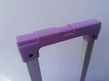 Putni koferi i torbe: Tvrdi kofer na točkiće – ljubičasti - Materijal: čvrsta ABS/plastična — 6