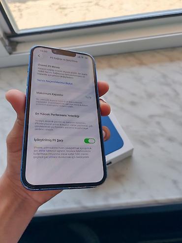 iphone 13 cəhrayı: IPhone 13, 128 GB, Blue Titanium, Qırıq — 2