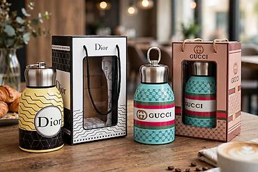 Термосы: 🍂Термосы GUCCI,DIOR Сохраняют тепло и холод на несколько часов — 1