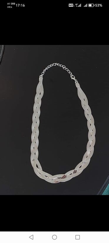 Ogrlice: Nakit od hirurškog čelikanas nakit ne rdja i ne menja boju🎀 Cena