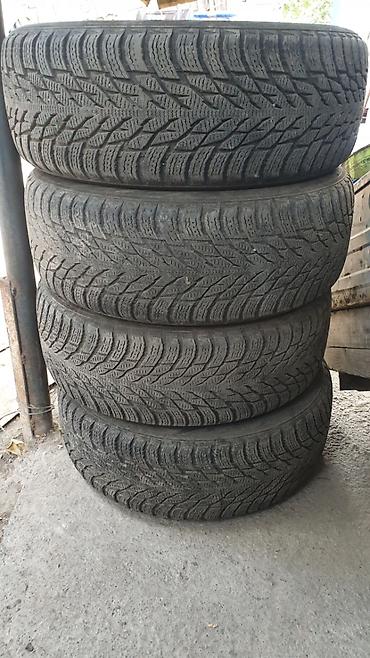 55: Шины 205 / 55 / R 17, Зима, Б/у, Nokian — 1