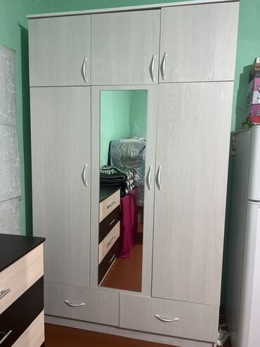 шкаф куханый: Шкаф для одежды, Новый, Прямой, МДФ