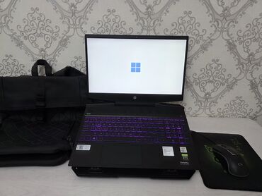 компьютеров: Ноутбук, HP, 16 ГБ ОЗУ, Intel Core i7, 15.6 ", Б/у, Игровой, память NVMe SSD
