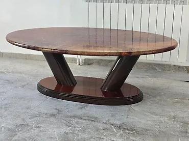 otoman cena: Stilski sto 150 x 100 cm Ima par oštećenja na ploči. 🔨 Dimenzije — 2