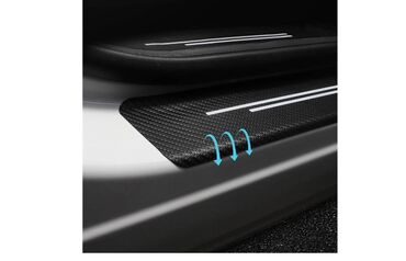 Tuning oprema: Stikeri za prag automobila - karbon NISSAN Stikeri za prag automobila — 9