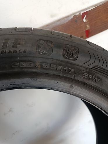 performance: Шины 205 / 55 / R 17, Лето, Б/у, 1 шт, Легковые, GoodYear — 2