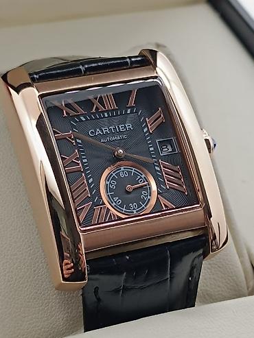 saat romanson: Yeni, Qol saatı, Cartier, rəng - Qızılı — 1