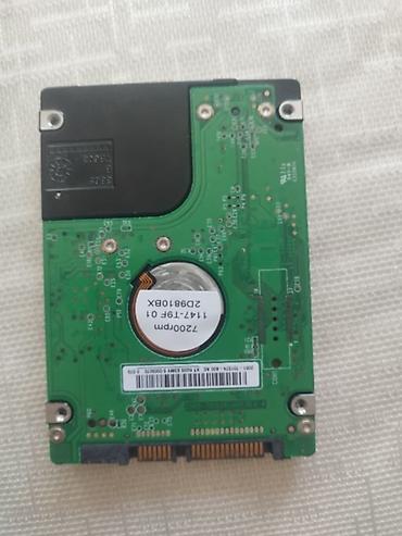 hard disk pc: Daxili Sərt disk (HDD) Western Digital (WD), 256 GB, 7200 RPM, 2.5", İşlənmiş — 2