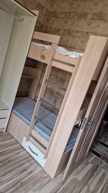 евро кровать: Oğlan və qız üçün, İşlənmiş, Çarpayı, Matras ilə, Siyirməli