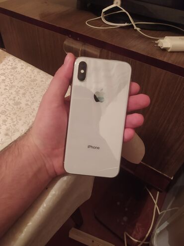 kontakt home iphone x qiymeti: IPhone X, 64 GB, Ağ, Face ID