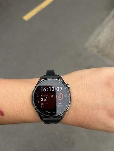 смарт часы с поддержкой сим карты: HUAWEI Watch GT 6 (черные) - Умные часы с круглым AMOLED‑дисплеем и — 1