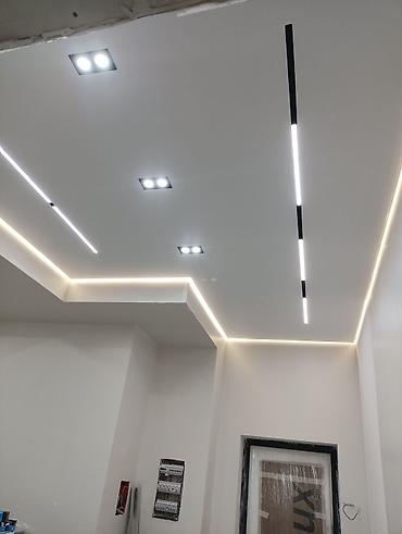 Натяжной потолок: Натяжные потолки с интегрированным освещением, дизайнерские работа — 4