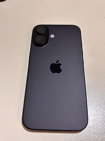barter iphone ile: IPhone 16, 256 GB, Qara, Zəmanət — 2