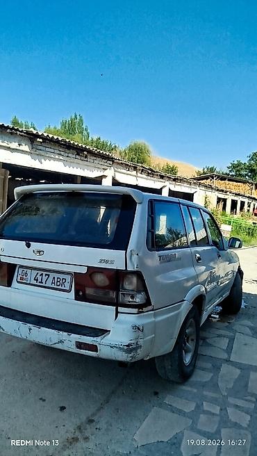ssangyong mysso: Ssangyong Musso: 1999 г., 2.9 л, Механика, Дизель, Внедорожник — 2