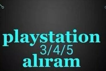 playstation 1: Ps 3/4/5 Aliram Serfeli Qiymetlerle Bundan Elave Jostik disk Falan