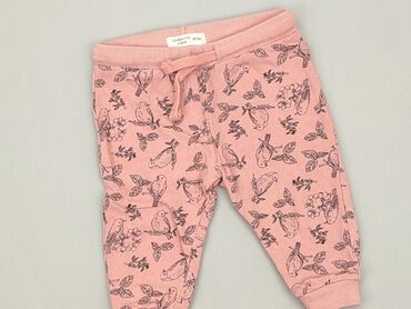 legginsy bezszwowe czarne: Sweatpants, Fox&Bunny, 3-6 months, condition - Good