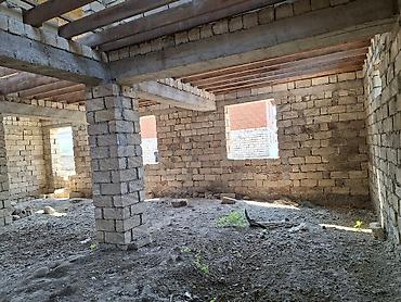 anaskində evlər: Satılır: 2 mərtəbəli daş ev karkası - Ölçü və plan: Düzbucaqlı — 6
