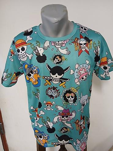 vikend torba: Majica kratkih rukava sa One Piece printom - Model: uniseks majica sa — 1