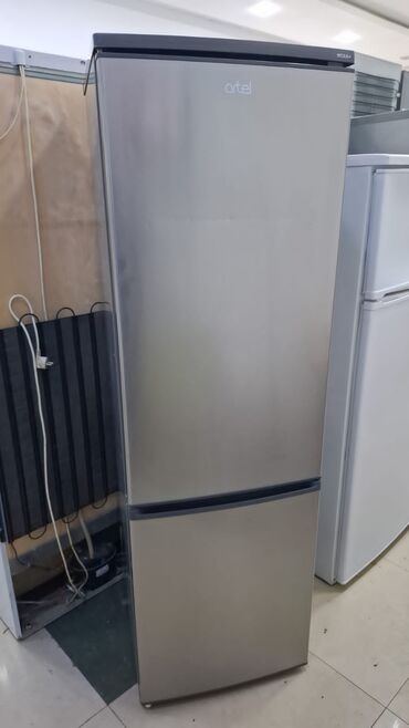 mini buzdolabı: Artel ikiqapılı soyuducu - Rəng: gümüş (inox) - Dizayn: yuxarıda