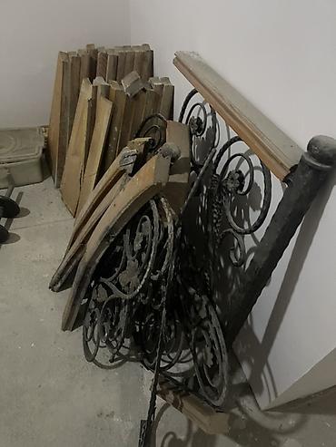 dəmir deşən: Metal vintli pilləkən dəsti - Material: qalın divarlı metal mərkəzi — 5