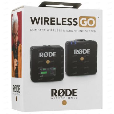Микрофоны: Продам микрофон RODE Wireless GO made in AUSTRALIA в новом состоянии !