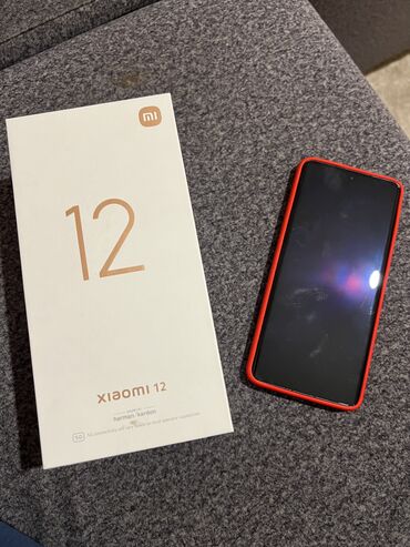 телефон флай 554: Xiaomi, 12, Б/у, 256 ГБ, цвет - Серый, 2 SIM, eSIM