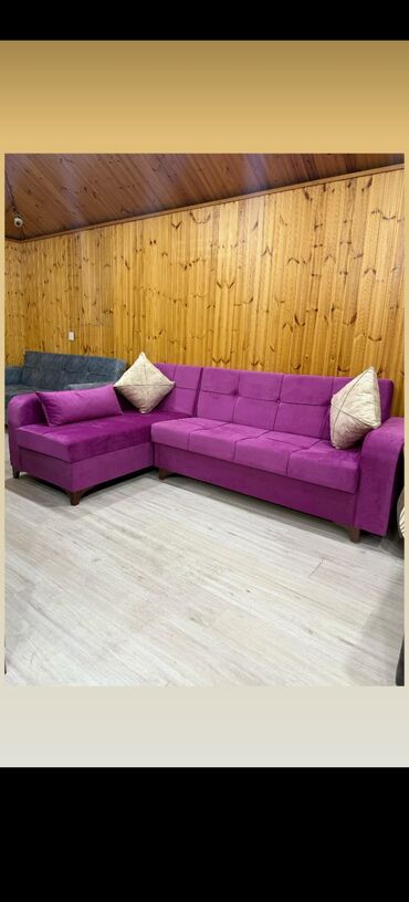 Divanlar: Künc divan, Yeni, Açılan, Bazalı, Vеlur parça, Pulsuz çatdırılma — 6