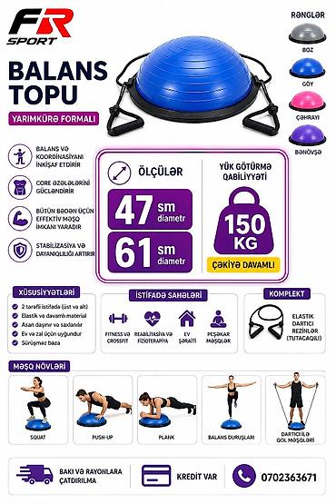 ellips trenajor: 💥 balans topu, koordinasiya topu ✅ 7/24 əlaqə saxlaya bilərsiz. ✅ — 1