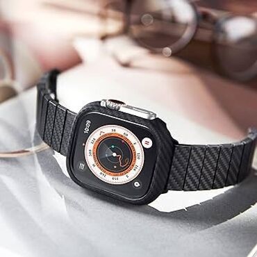 кинконг 9: Продаю Apple Watch Ultra 1 В кейсе pitaka (ремешок в подарок) Емкость