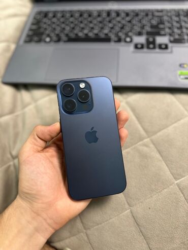iphone xs max islenmis: IPhone 15 Pro, 128 ГБ, Blue Titanium, Face ID