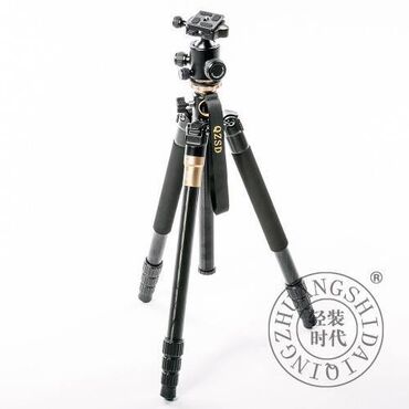 fotoaparat çantası: QZSD Q999H tripod etibarlı tənzimlənən rezin ayaqlara və top başlığa