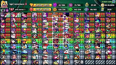 Значки: Аккаунт с 19 года Бравл старс Brawl Stars Основное: - Ник: Lgk | — 3