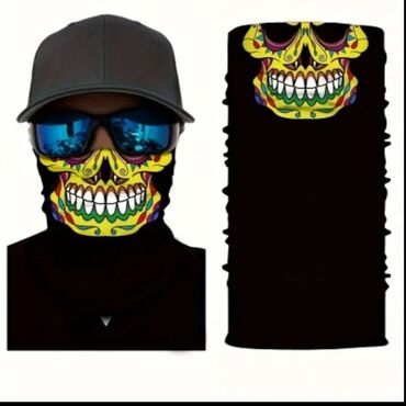 Digər kişi geyimləri: Maya qiymətinə maska yəni şərf var moto və velosiped sürərkən istifadə — 8