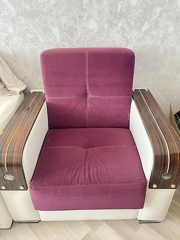 Kreslolar: İşlənmiş, Kreslo, Parça, Kredit yoxdur, Çatdırılma yoxdur — 3