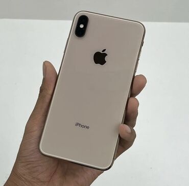 iphone 12 купить бишкек: IPhone Xs Max, Колдонулган, 256 ГБ, Алтын, Кулакчындар, Коргоочу айнек, Каптама, 96 %