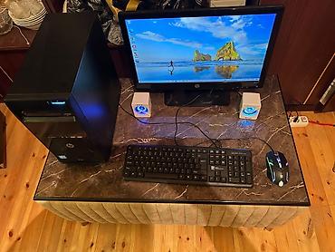 HP stolüstü kompüter seti Tərkibi: - HP Pro sistem bloku - Intel Core