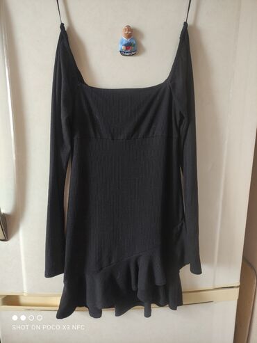черное вечернее платье: Вечернее платье, Короткая модель, S (EU 36)