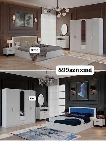 salon mebelleri: Yataq otağı mebel dəsti "XMD" Dəstə daxildir: - 4 qapılı dolab — 1